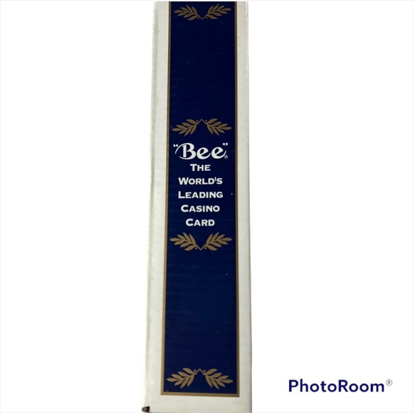 Games New Vintage Poker Chips Bee Casino Quality 10 Count Ivory Red